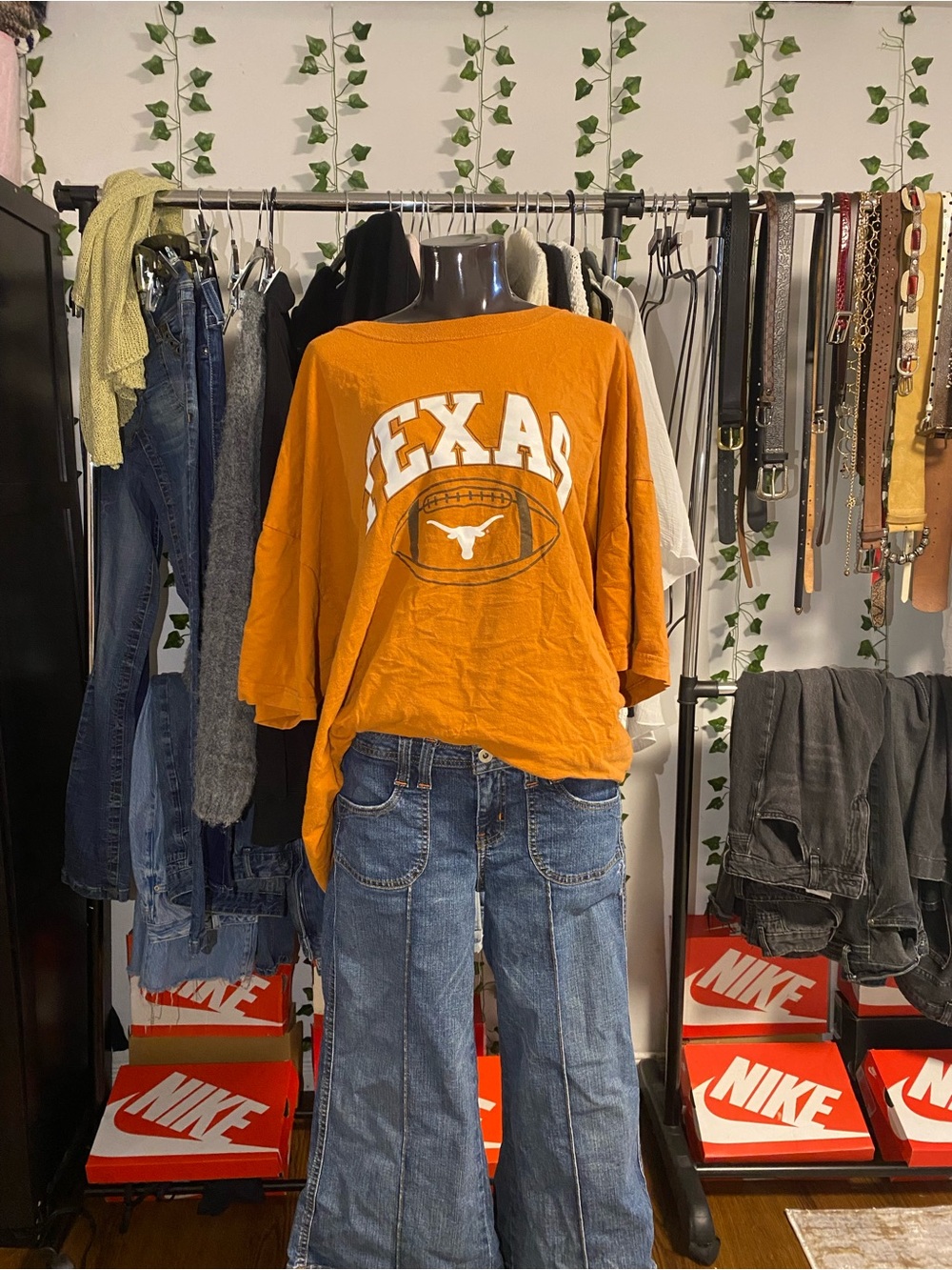 Texas Longhorns Orange Graphic Tee